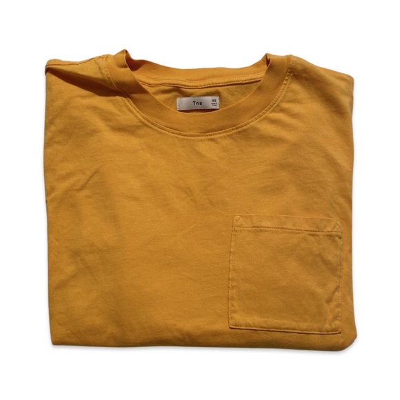 TNA Mustard Yellow Longsleeve Tshirt - Picture 2 of 4
